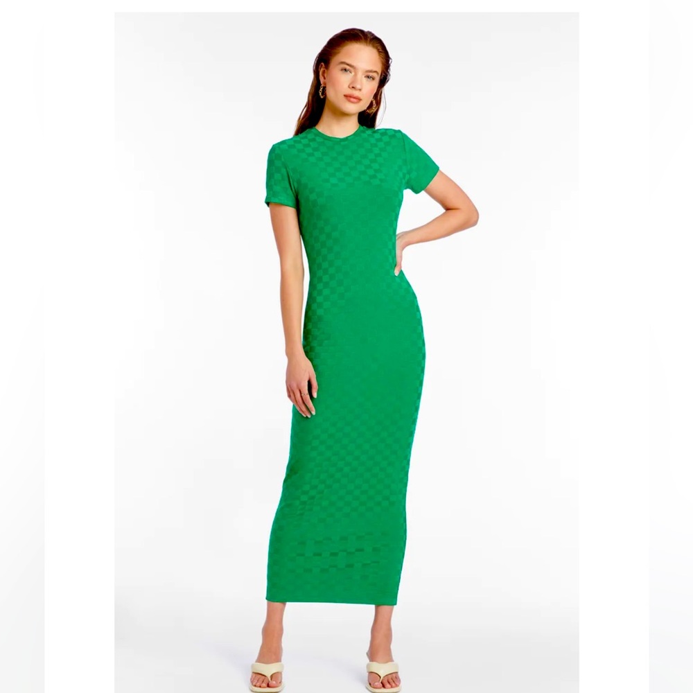 Rosario maxi dress in green